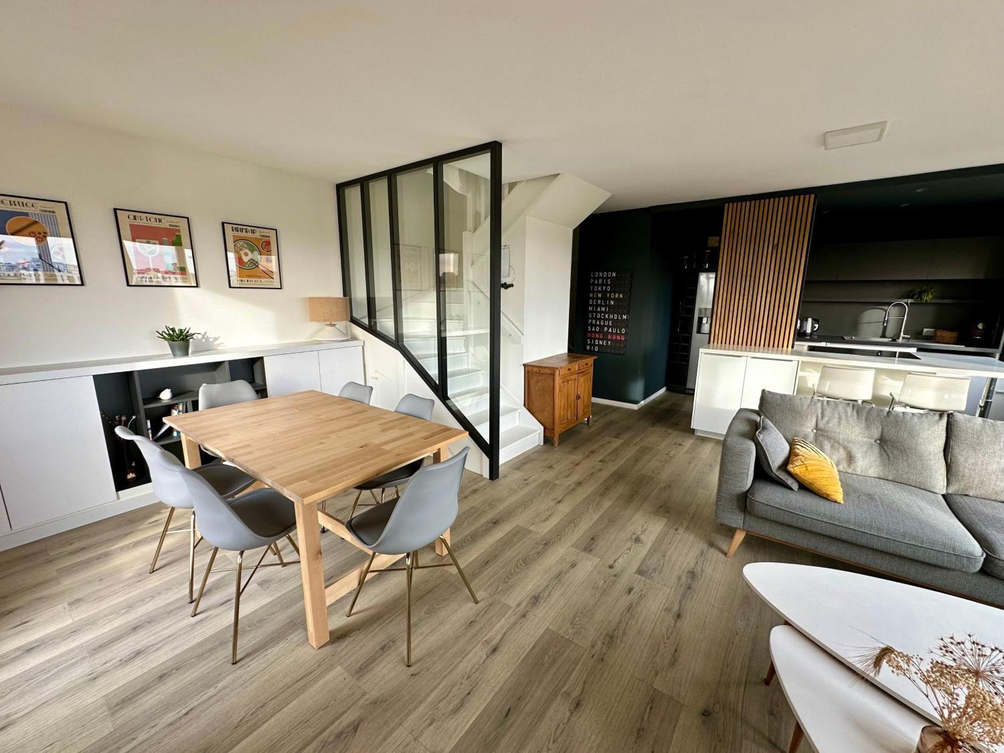 Duplex Vue Disneyland , 3 Chambres, 2 Parkings Montevrain